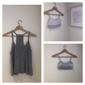 2/$22 -AEO Tank & Urban Outfitters Bralette Bundle